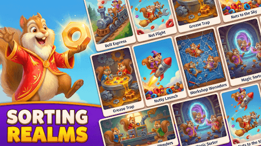Nut Sort Puzzle: Color Sorting screenshot 21 - screenshot