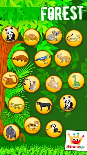 Forest - Kids Coloring Puzzles screenshot 7 - screenshot