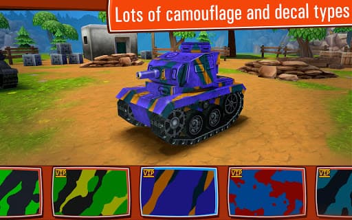 Toon Wars: Awesome Tank Game screenshot 3 - screenshot