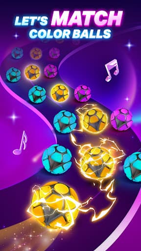 Dancing Road Color Balls Match screenshot 1 - screenshot