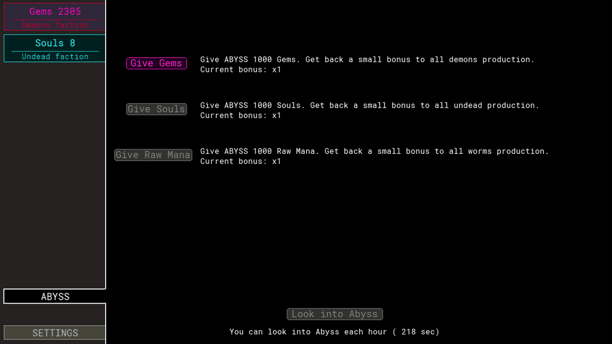 Null - screenshot