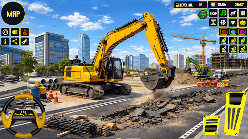 Road Construction Truck Game screenshot 2 - screenshot