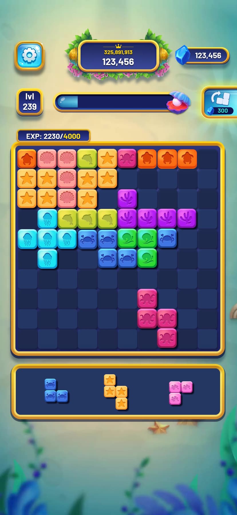 Sea Block 1010 screenshot 1 - screenshot
