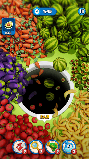 Hole Express: Black Hole Game screenshot 2 - screenshot