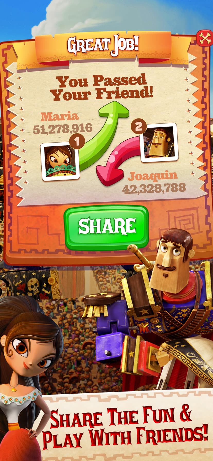 Sugar Smash: Book of Life screenshot 4 - screenshot
