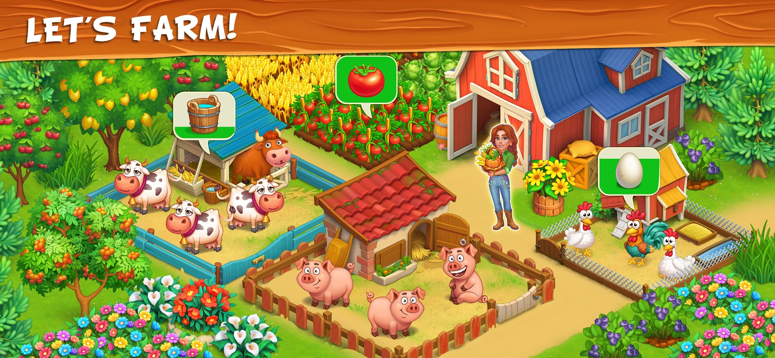 Farm Town: Family Farming Game screenshot 3 - screenshot