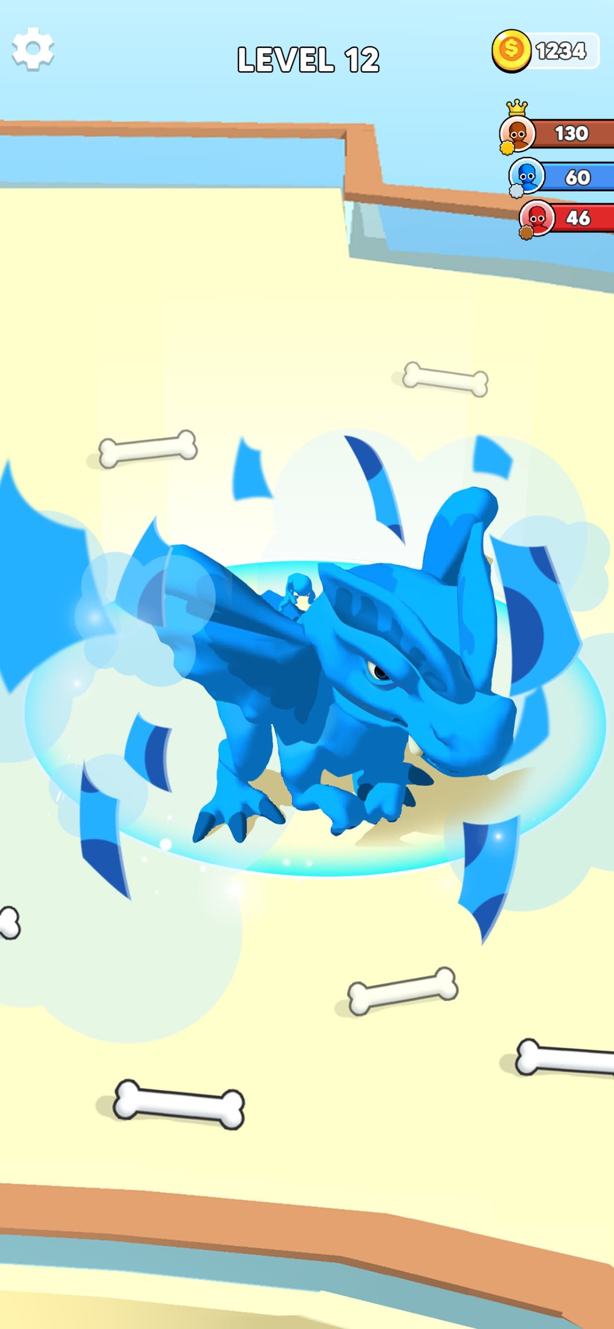 Dino Chaos: Crazy Race screenshot 4 - screenshot