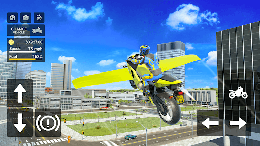 Flying Motorbike Simulator screenshot 2 - screenshot