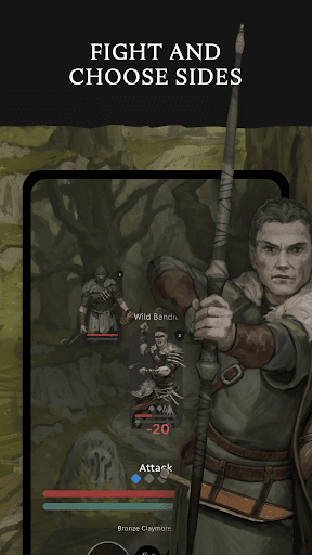 Eldrum: Red Tide - Text RPG screenshot 3 - screenshot