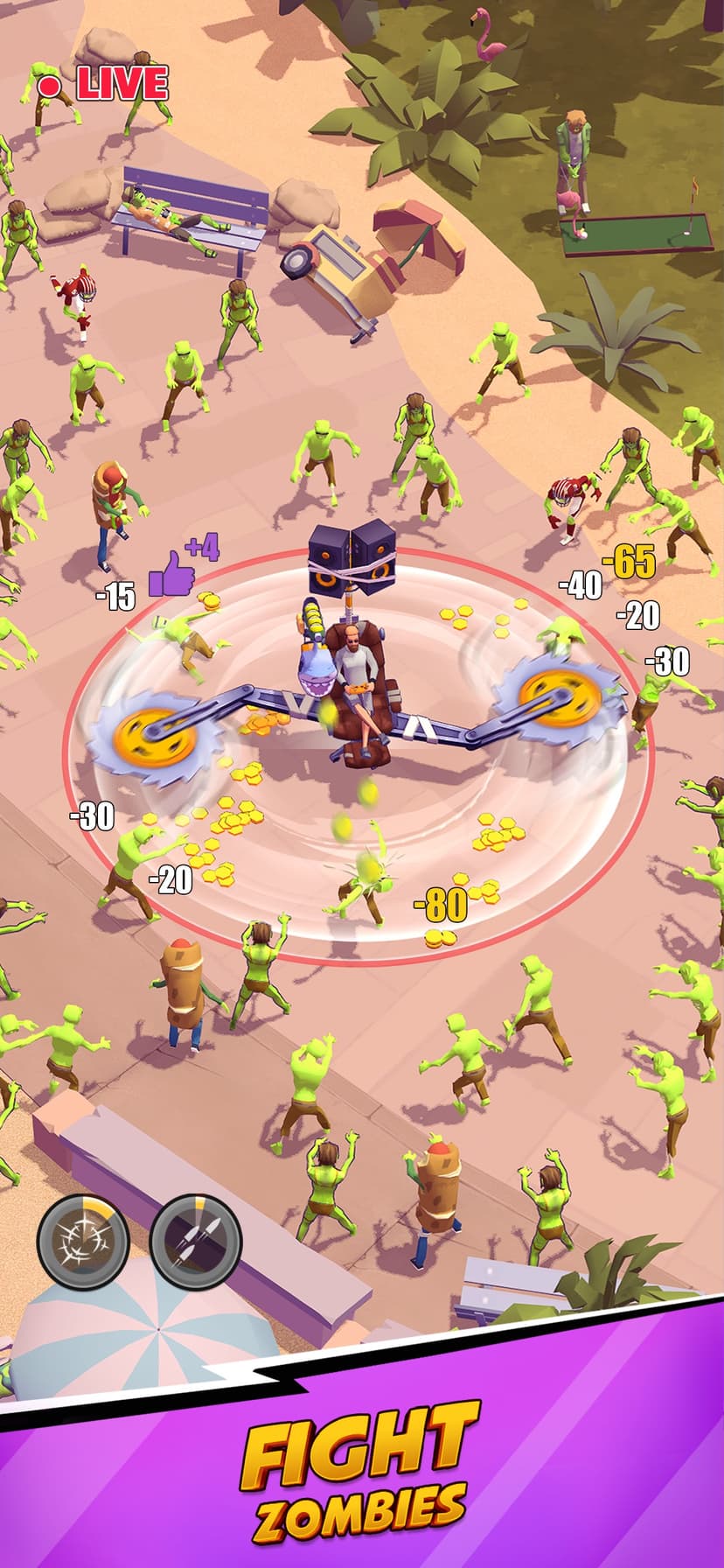 Tower Defense: Lazy Apocalypse screenshot 1 - screenshot