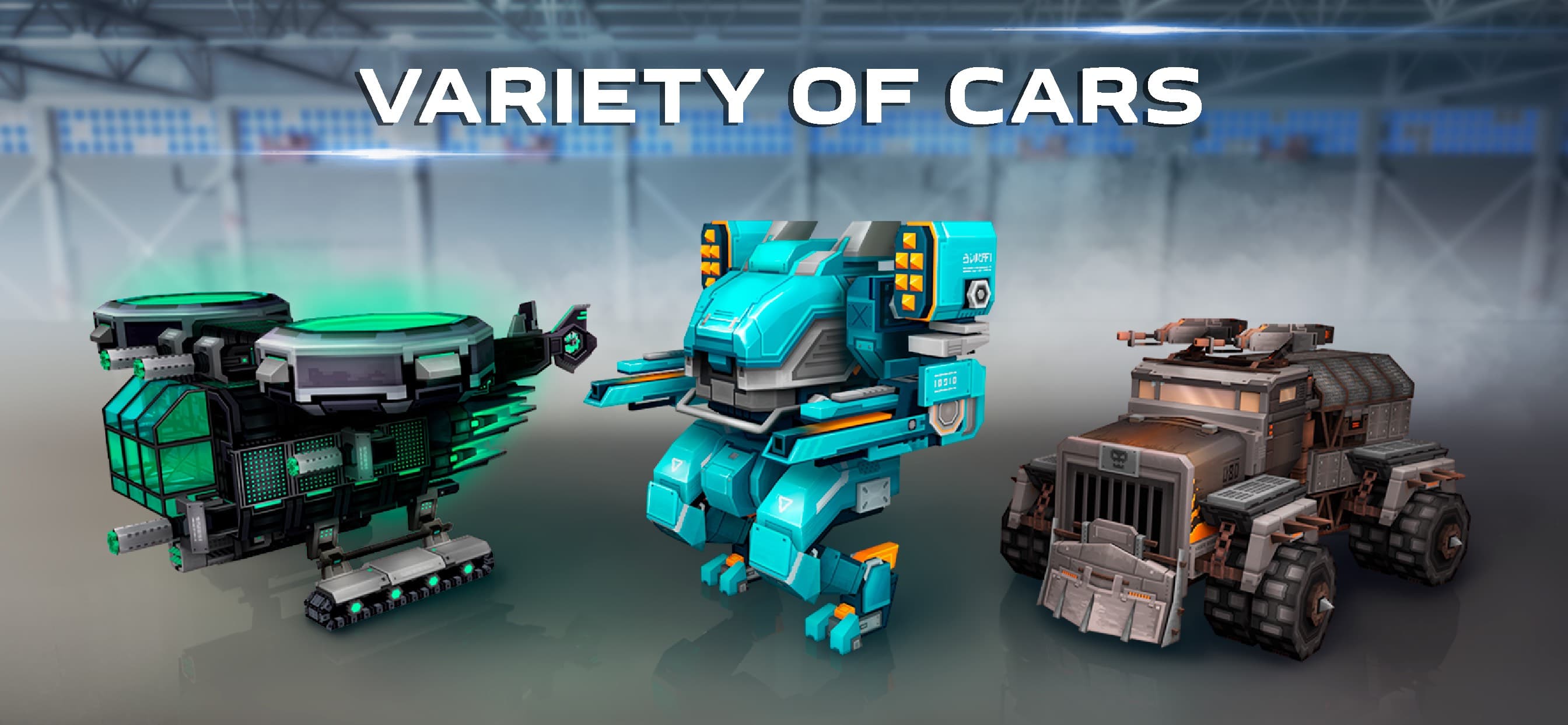 Blocky Cars - tank games screenshot 4 - screenshot