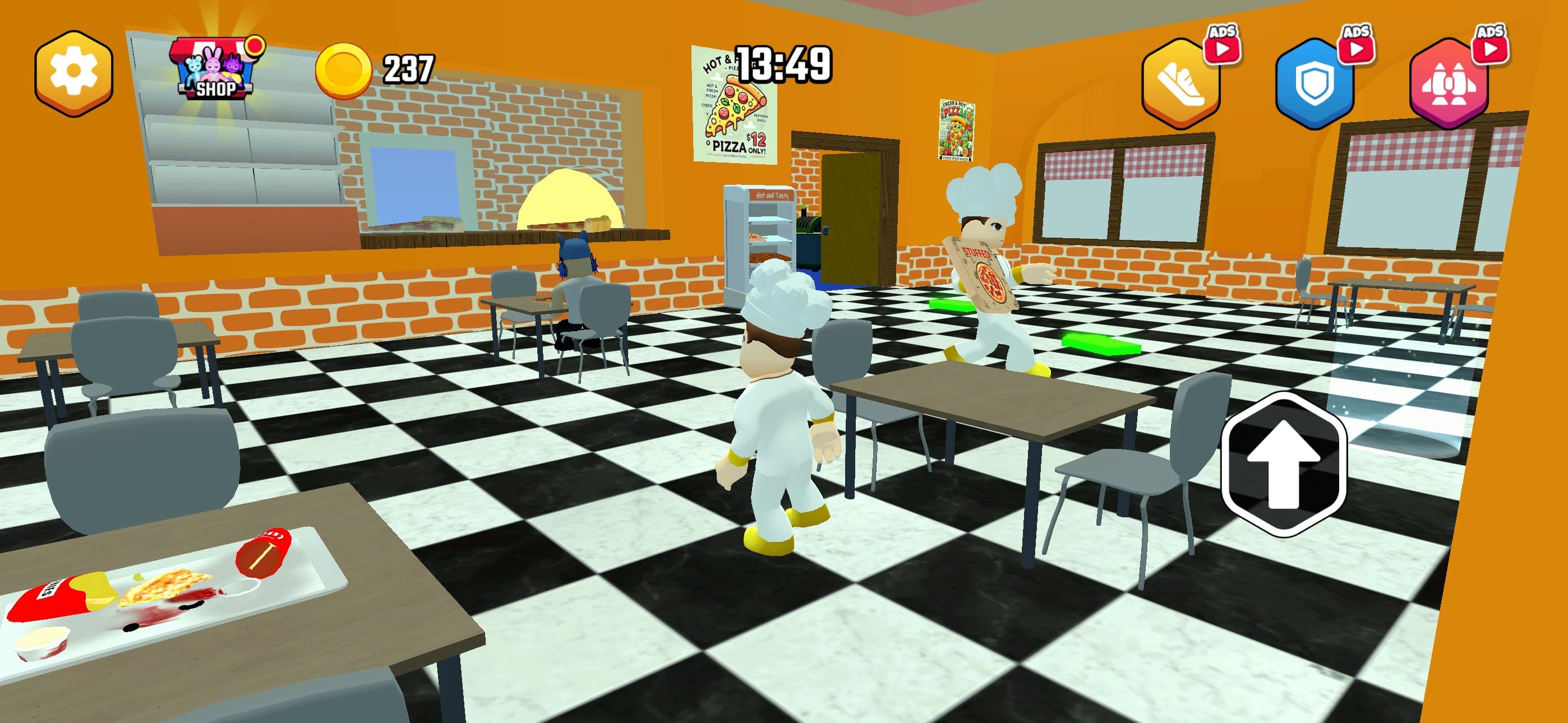 Scary Pizzeria: Evil Chef Run screenshot 2 - screenshot