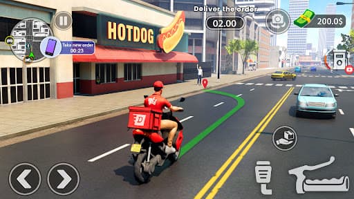 Urban Food Delivery Game screenshot 11 - screenshot