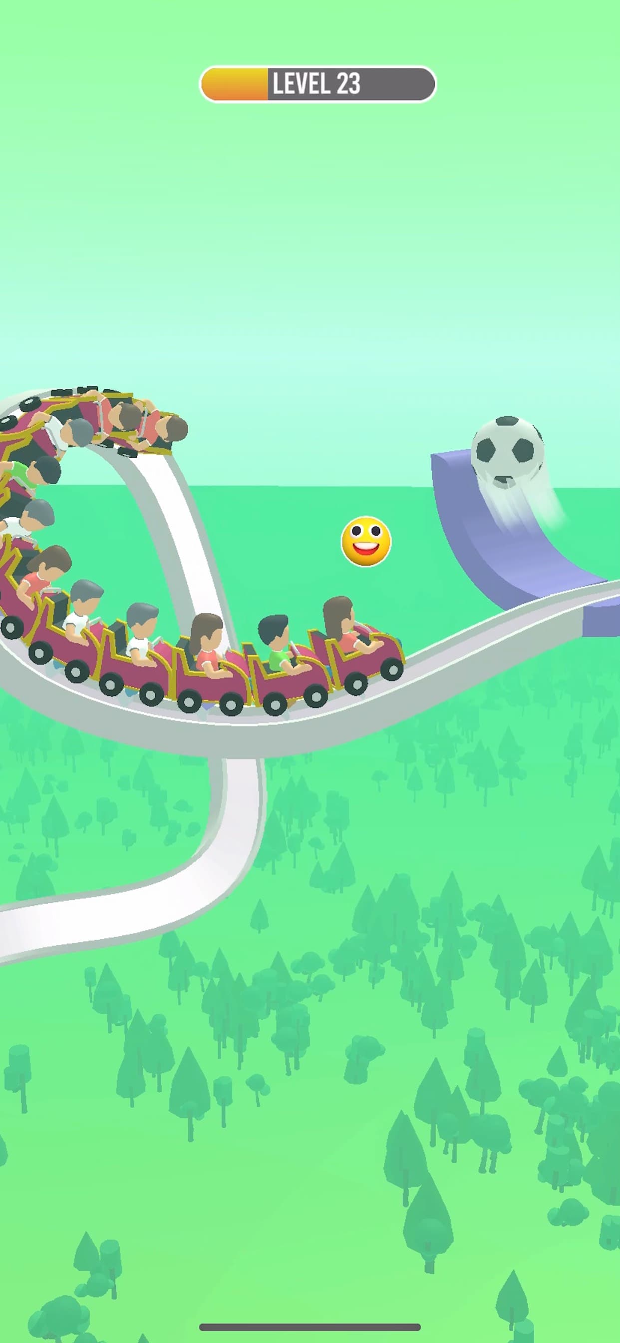 Cart Crash: Roller Coaster screenshot 5 - screenshot
