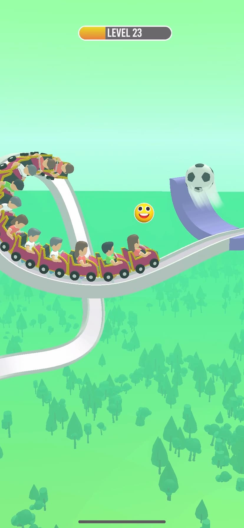 Cart Crash: Roller Coaster screenshot 5 - screenshot