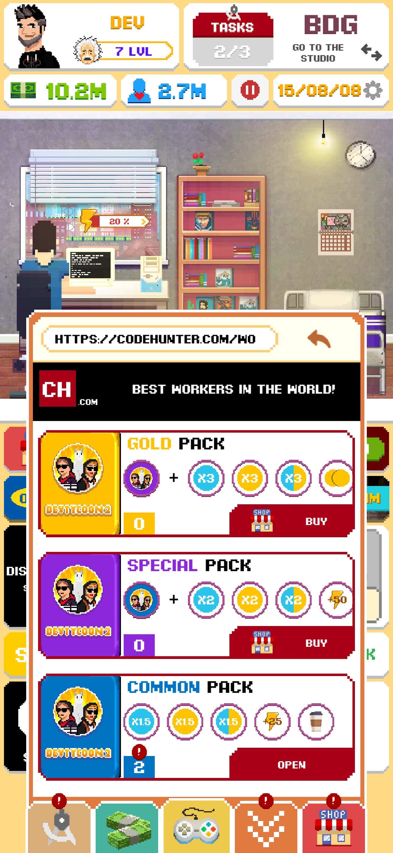 Dev Tycoon Idle Games Offline screenshot 10 - screenshot