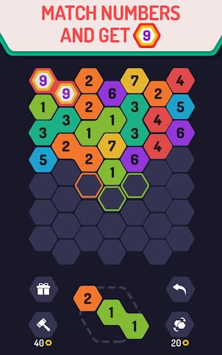 UP 9 Hexa Puzzle! Merge em all screenshot 13 - screenshot