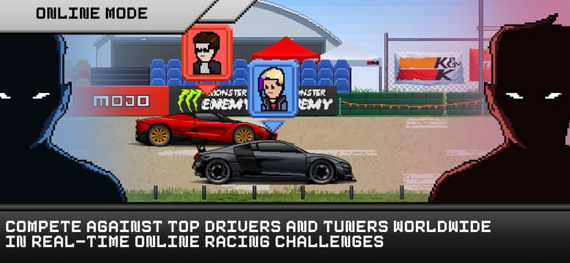 Drag Racing : Pixel X Racer screenshot 2 - screenshot
