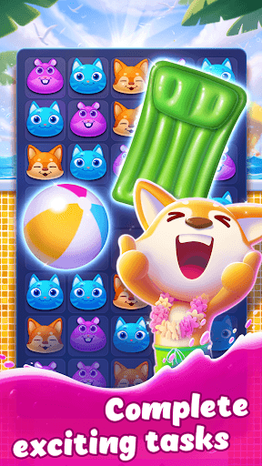 Summer Friends - match 3 game screenshot 2 - screenshot