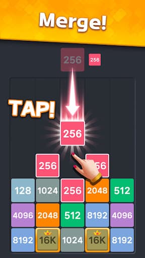 Drop Merge : Number Puzzle screenshot 3 - screenshot