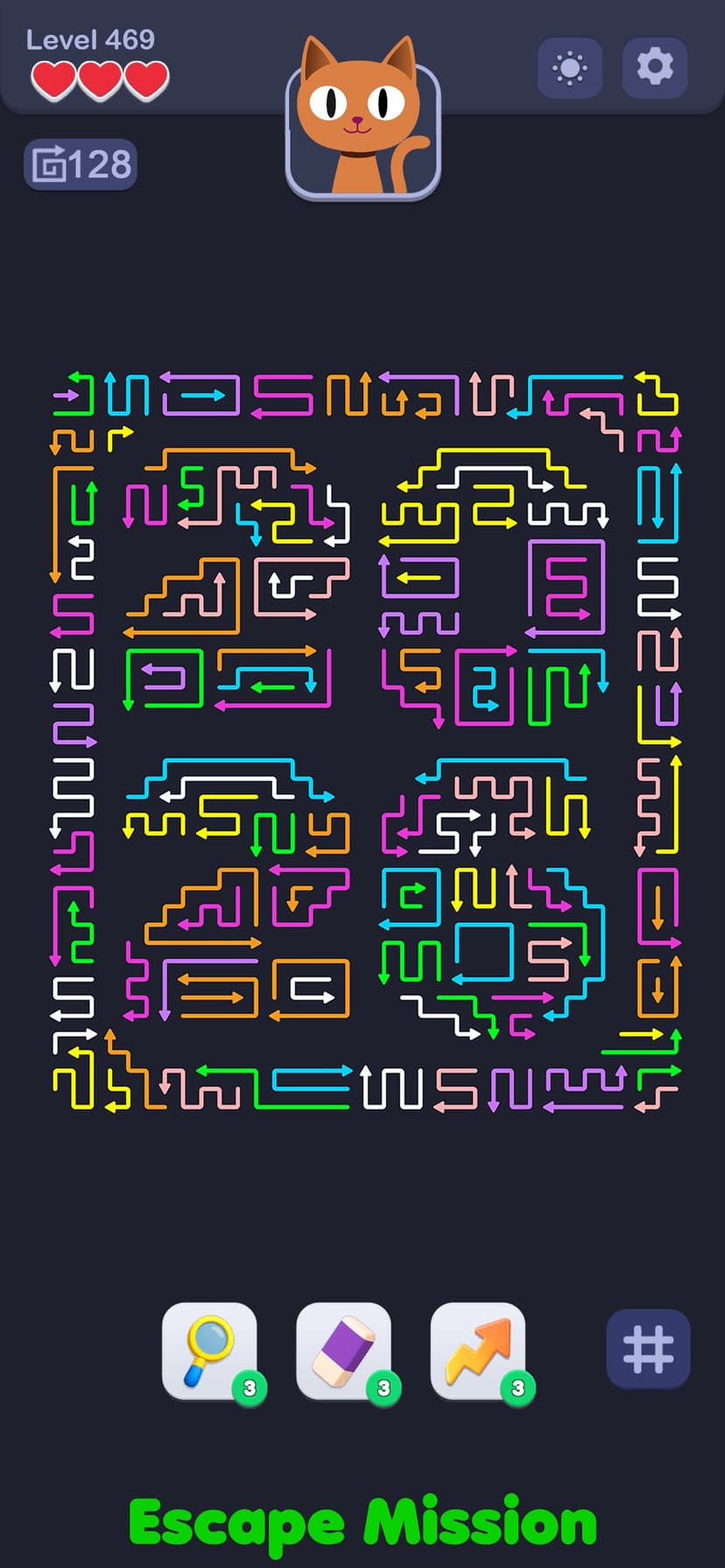 Arrows: Escape Puzzle screenshot 6 - screenshot