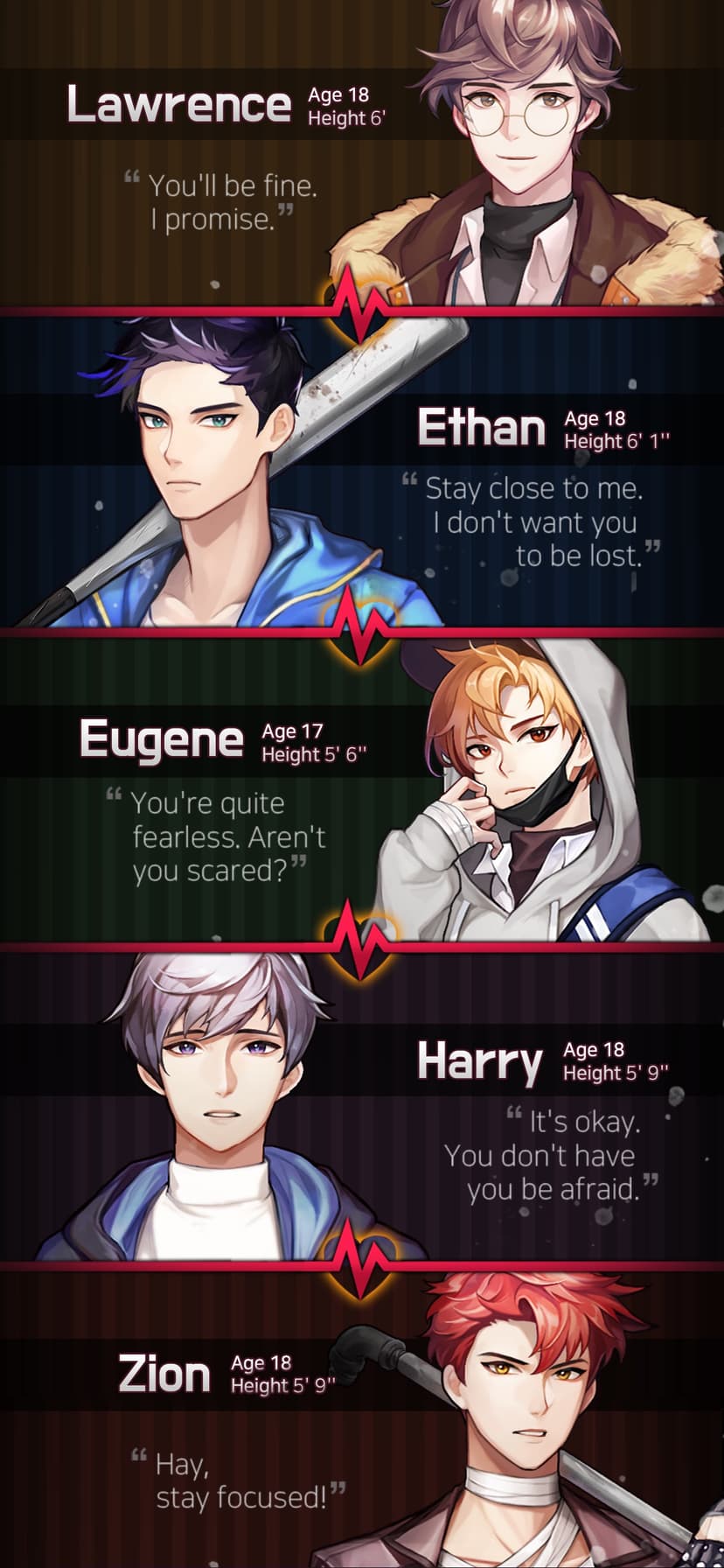 Dangerous Fellows - otome game screenshot 3 - screenshot