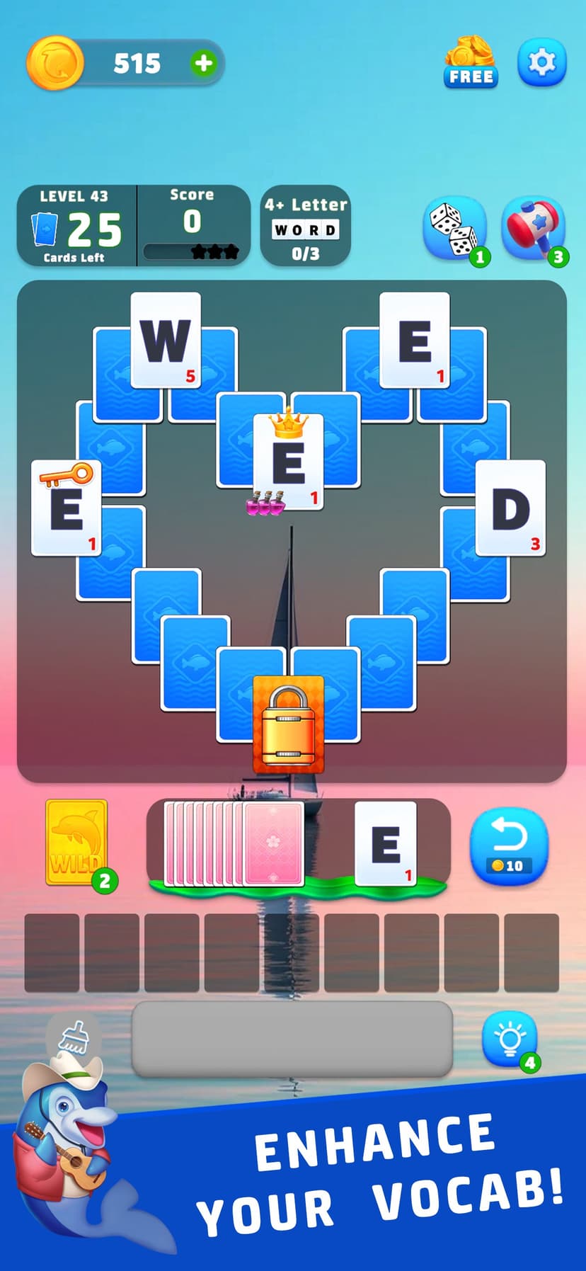 Word Solitaire Scapes - Relax screenshot 1 - screenshot