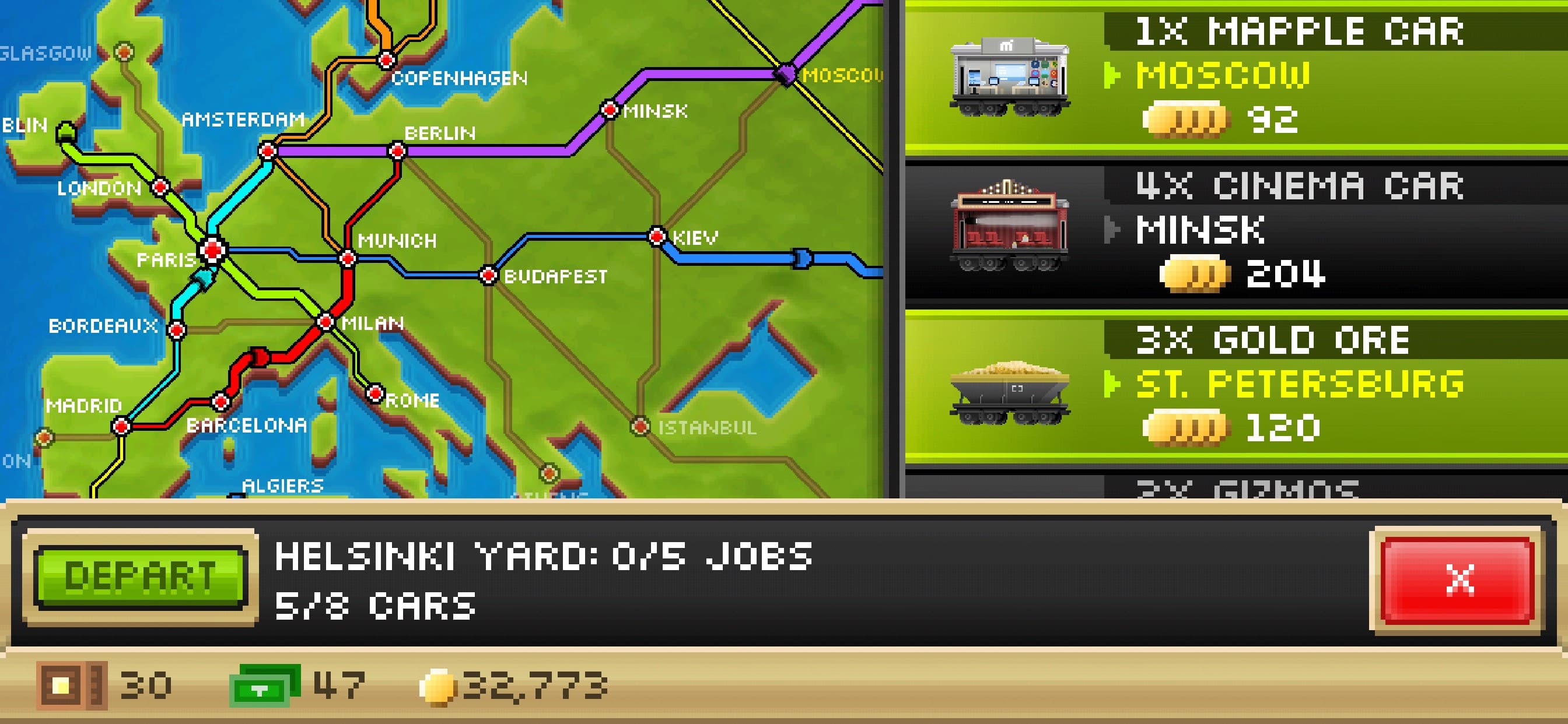 Pocket Trains: Railroad Tycoon screenshot 2 - screenshot