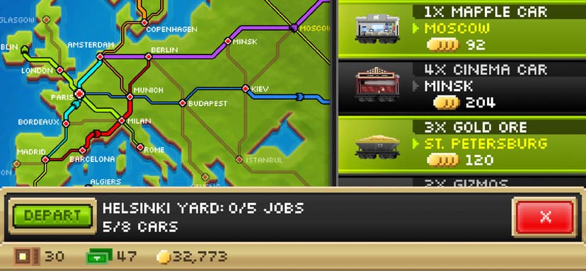 Pocket Trains: Railroad Tycoon screenshot 2 - screenshot