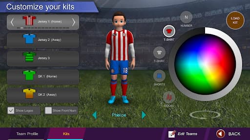 Pro League Soccer screenshot 3 - screenshot