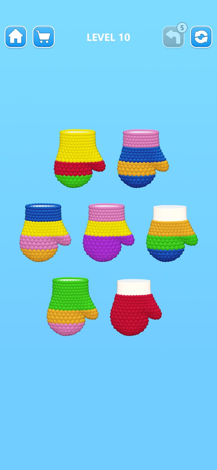 Cozy Knitting: Color Sort Game screenshot 2 - screenshot
