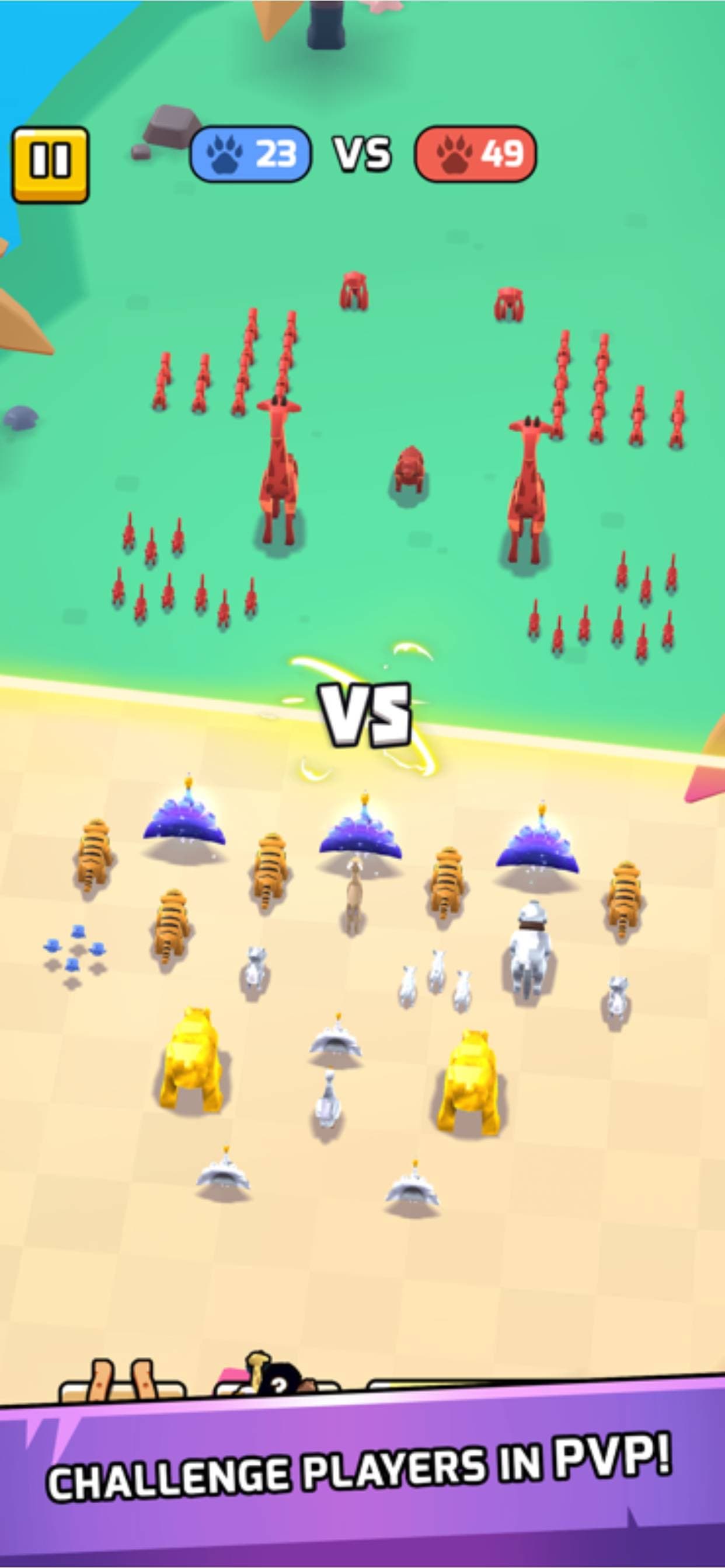 Animal Warfare: Idle Battler screenshot 4 - screenshot