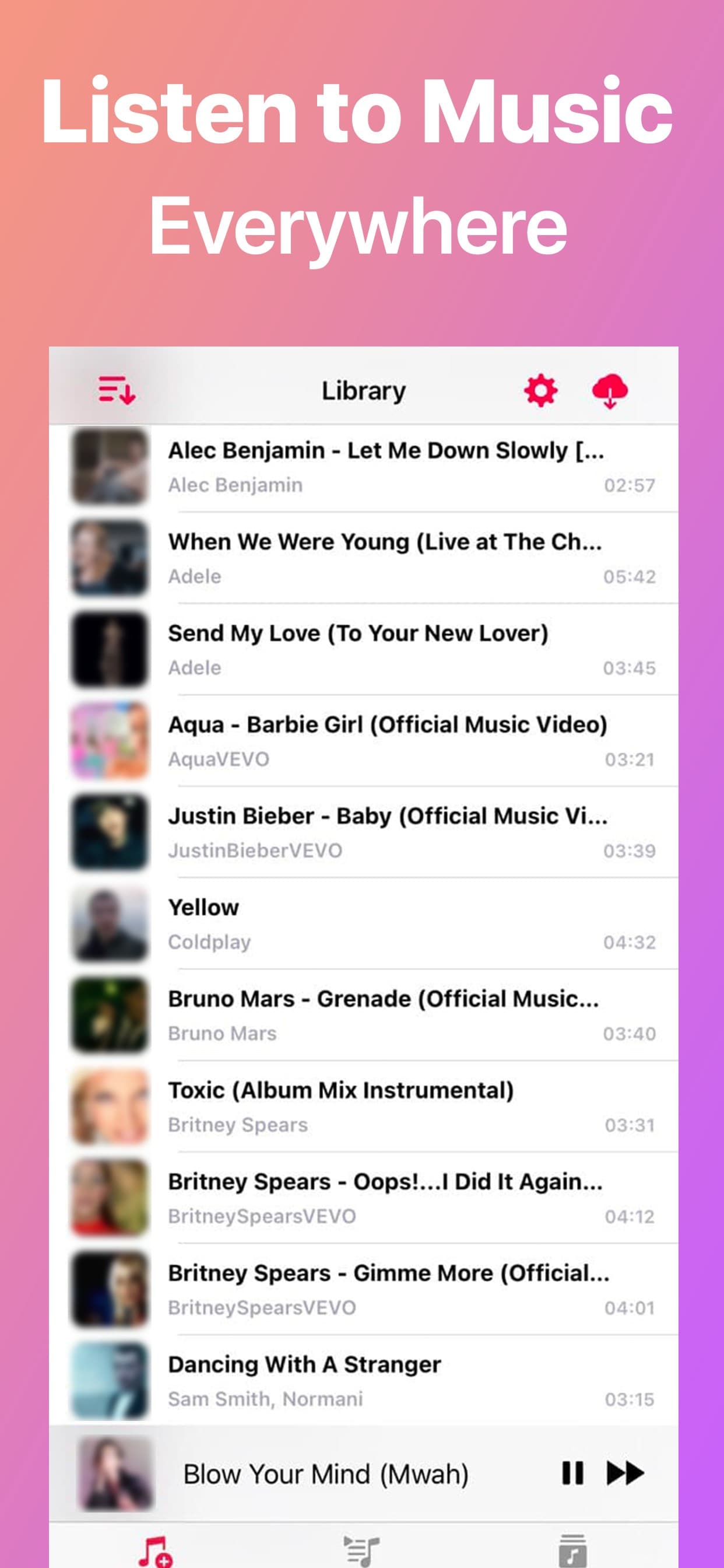 Melodista Music Offline Player screenshot 4 - screenshot