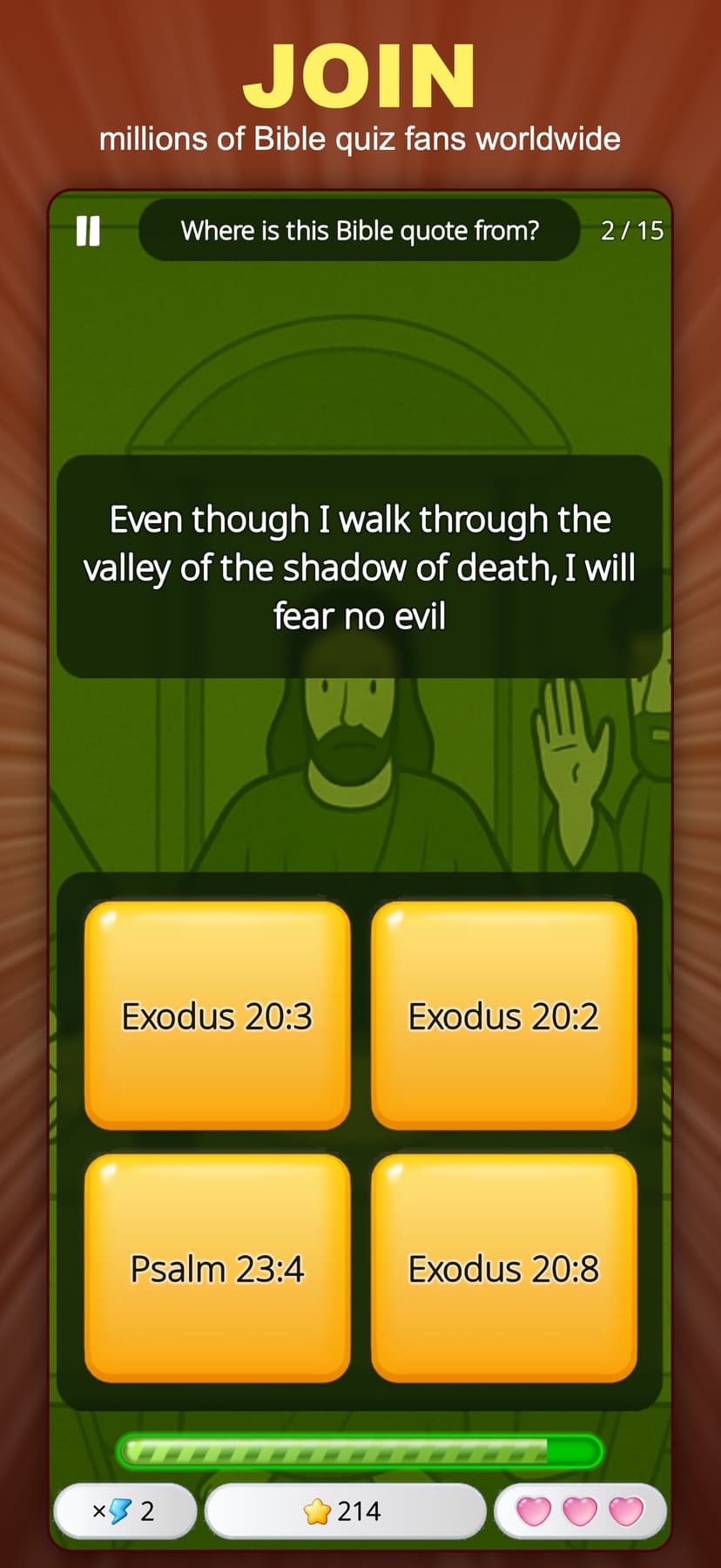 Bible Quiz: Trivia Game screenshot 6 - screenshot