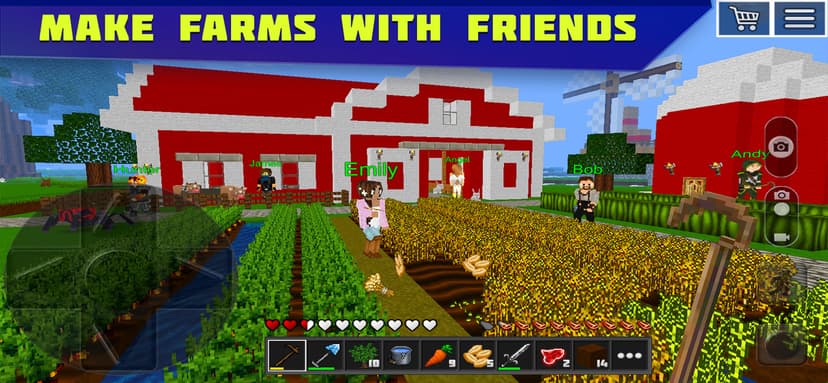 Planet of Cubes Craft and Mine screenshot 4 - screenshot