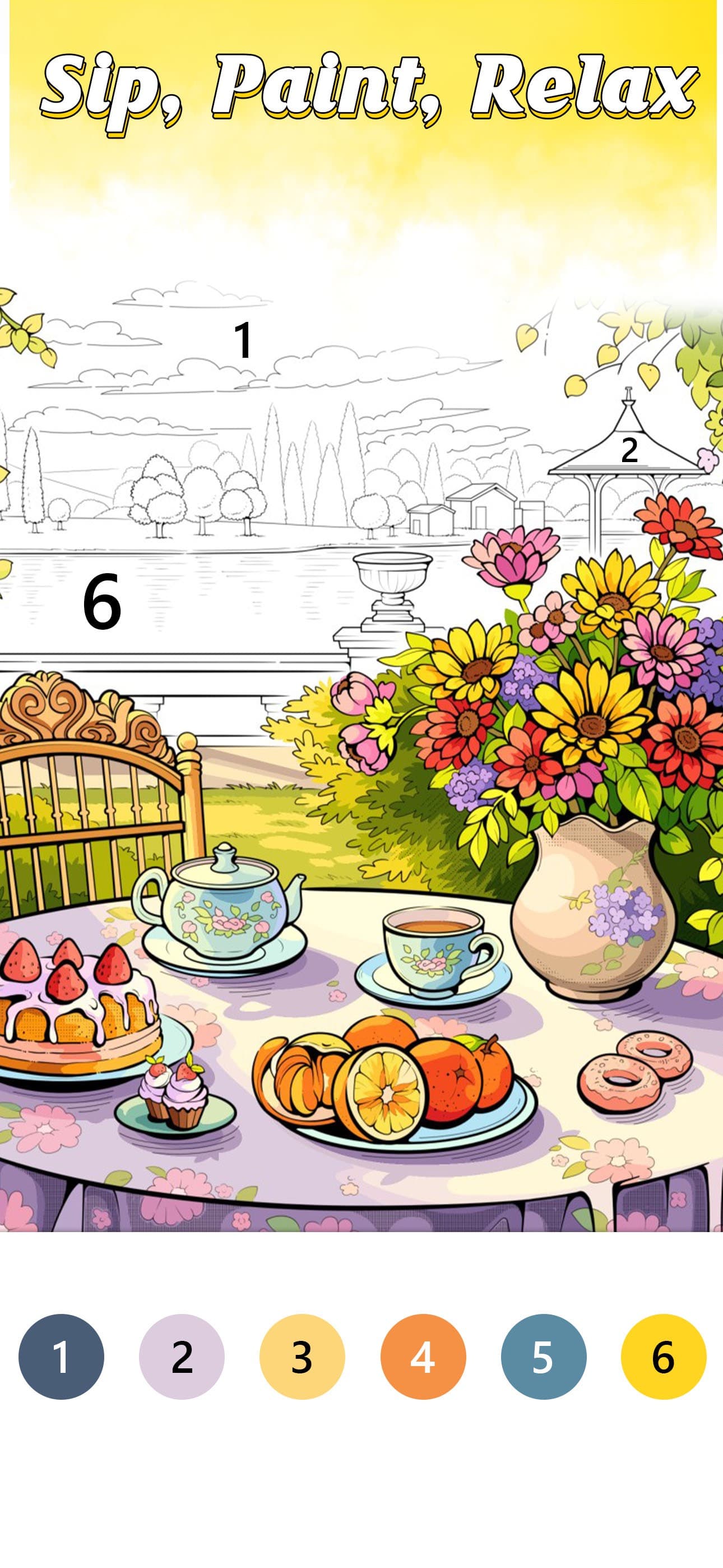 Slow Living Coloring Book screenshot 5 - screenshot