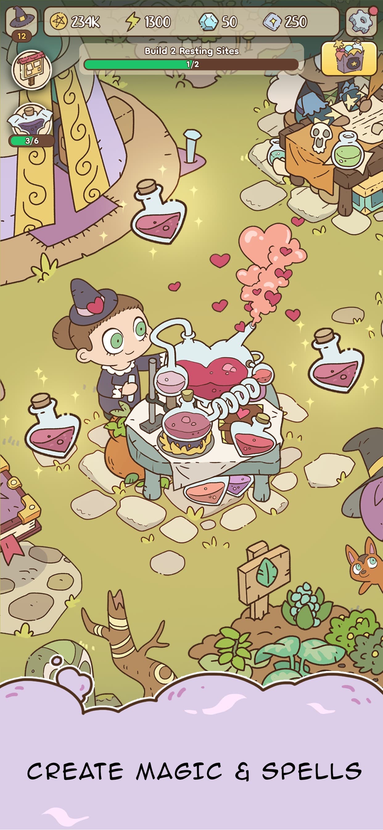 Potions & Spells: Idle Witches screenshot 7 - screenshot