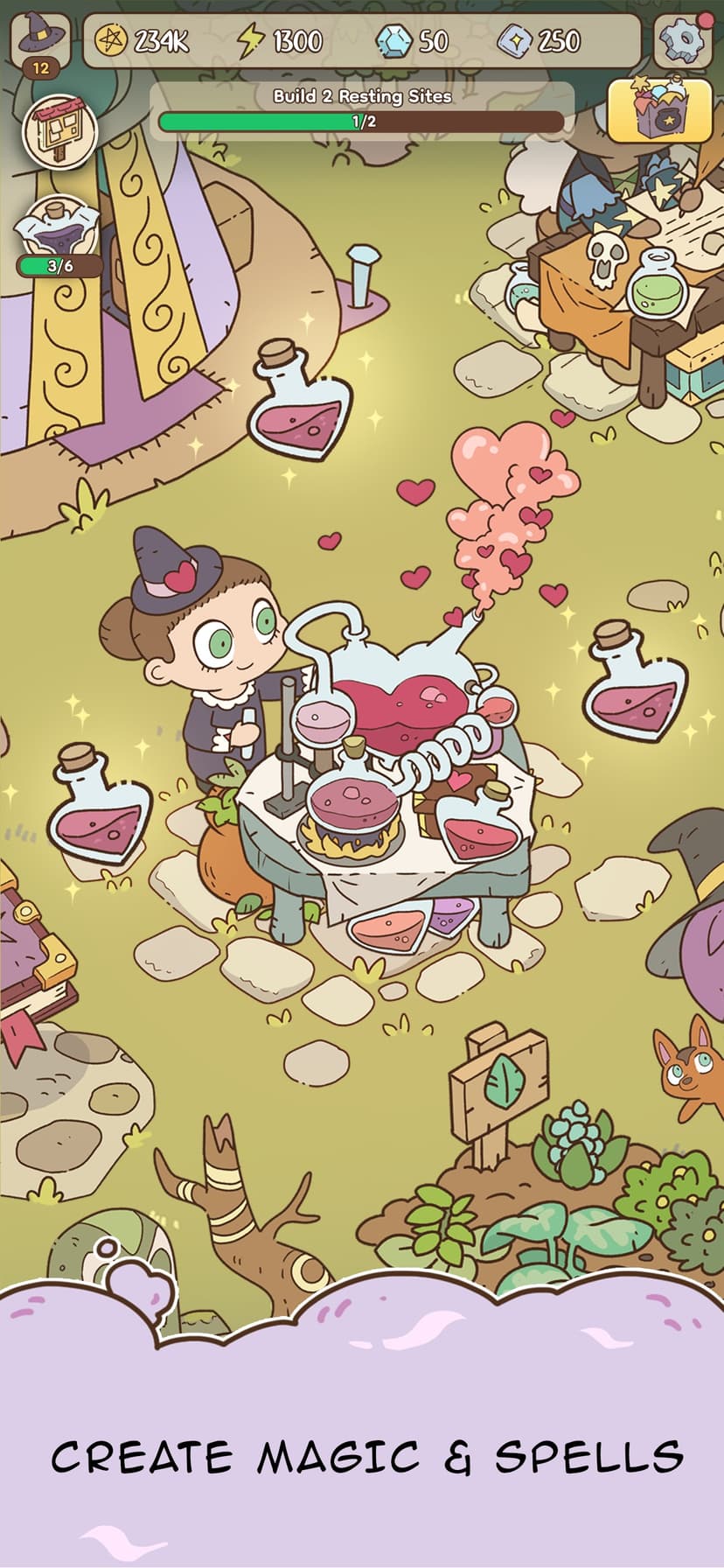 Potions & Spells: Idle Witches screenshot 7 - screenshot