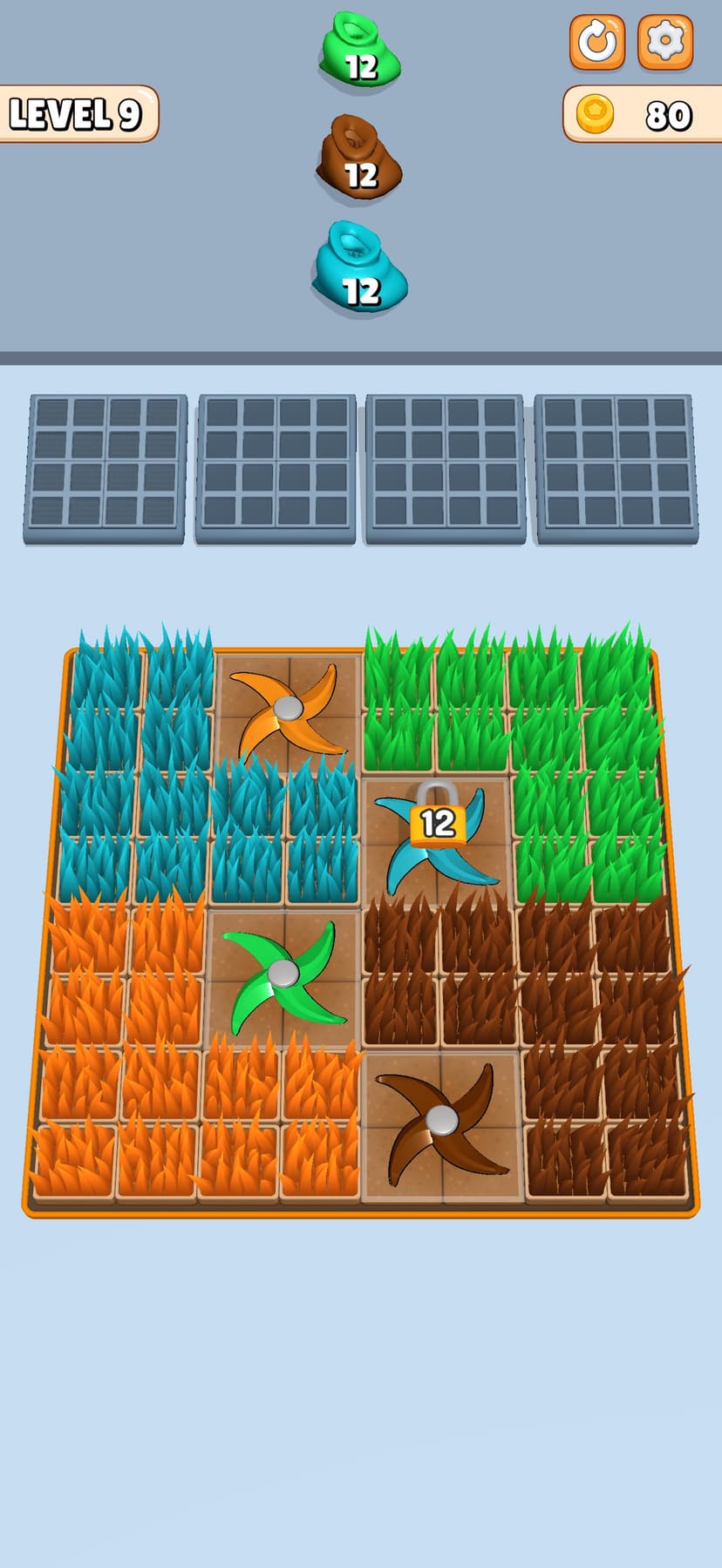 Mower Maze screenshot 1 - screenshot
