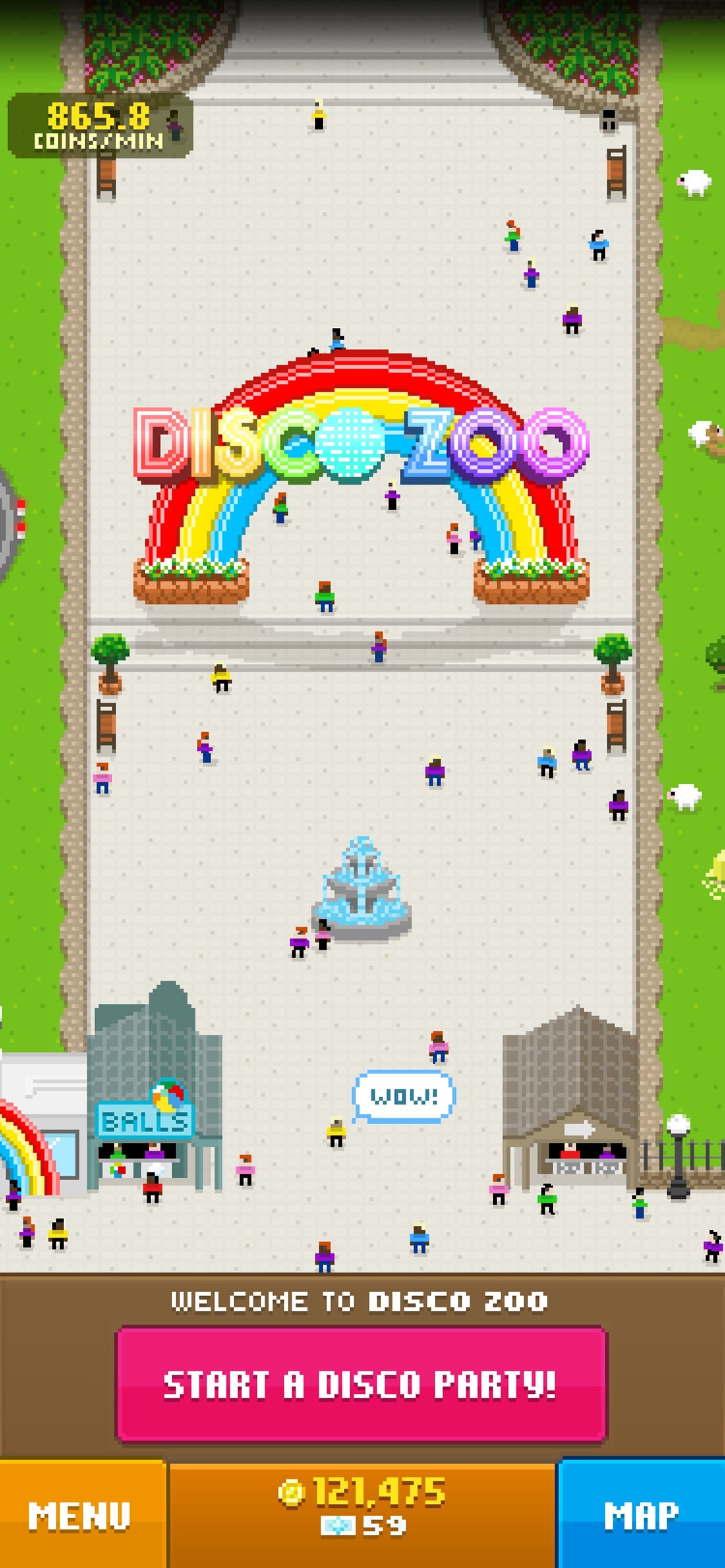 Disco Zoo screenshot 1 - screenshot