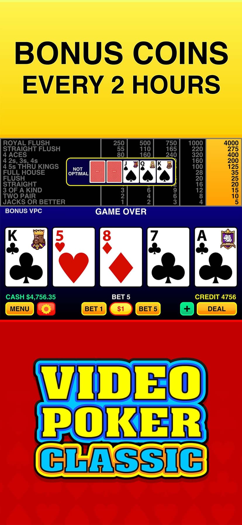 Video Poker Classic ® screenshot 4 - screenshot