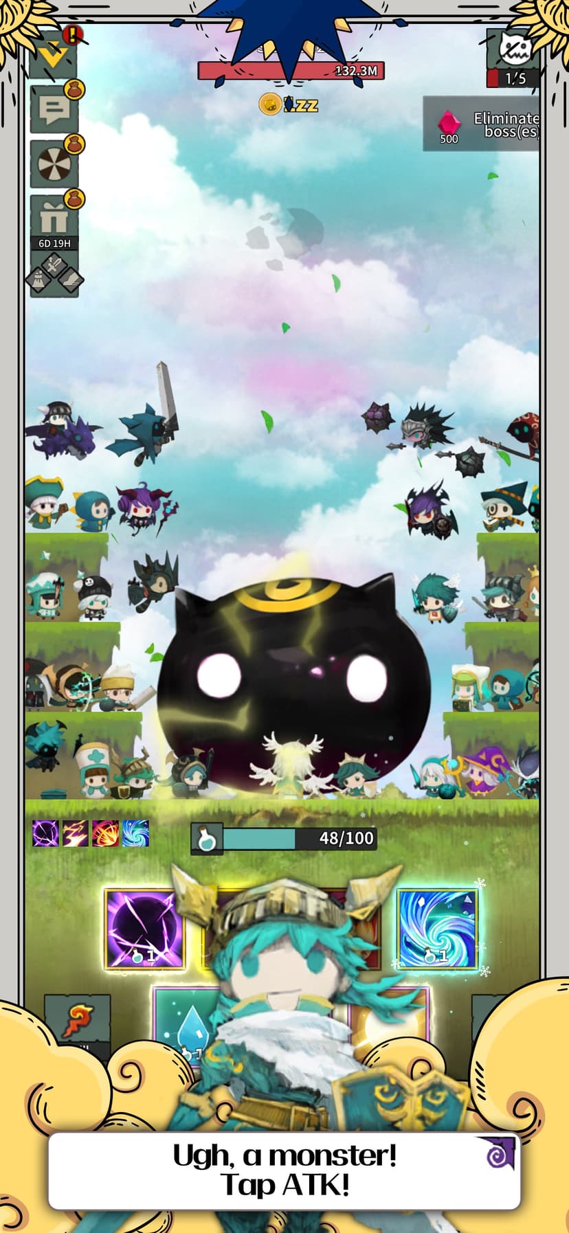 Tap Dragon: Little Knight Luna screenshot 3 - screenshot