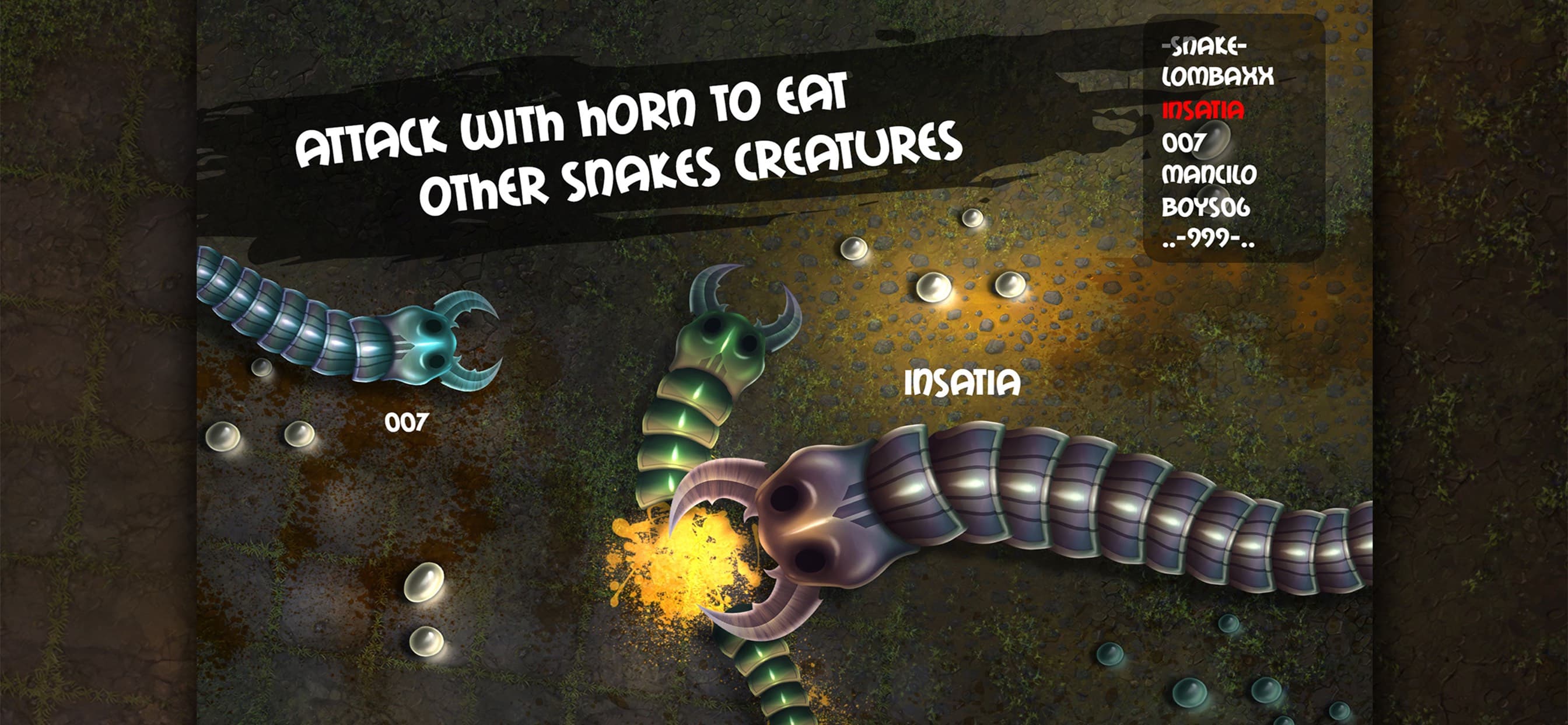 Insatiable.io - Snakes screenshot 1 - screenshot