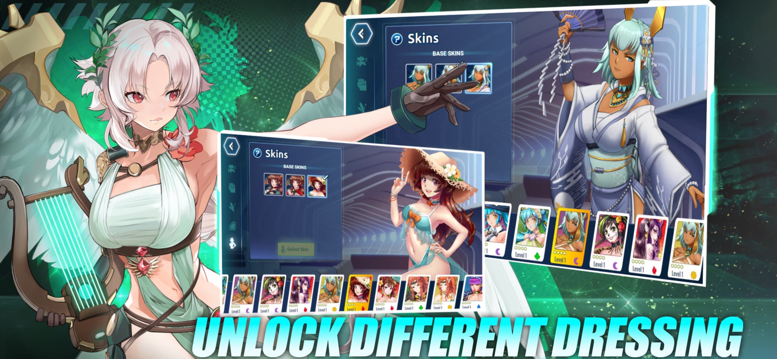 Epic Mecha Girls: Anime RPG screenshot 5 - screenshot