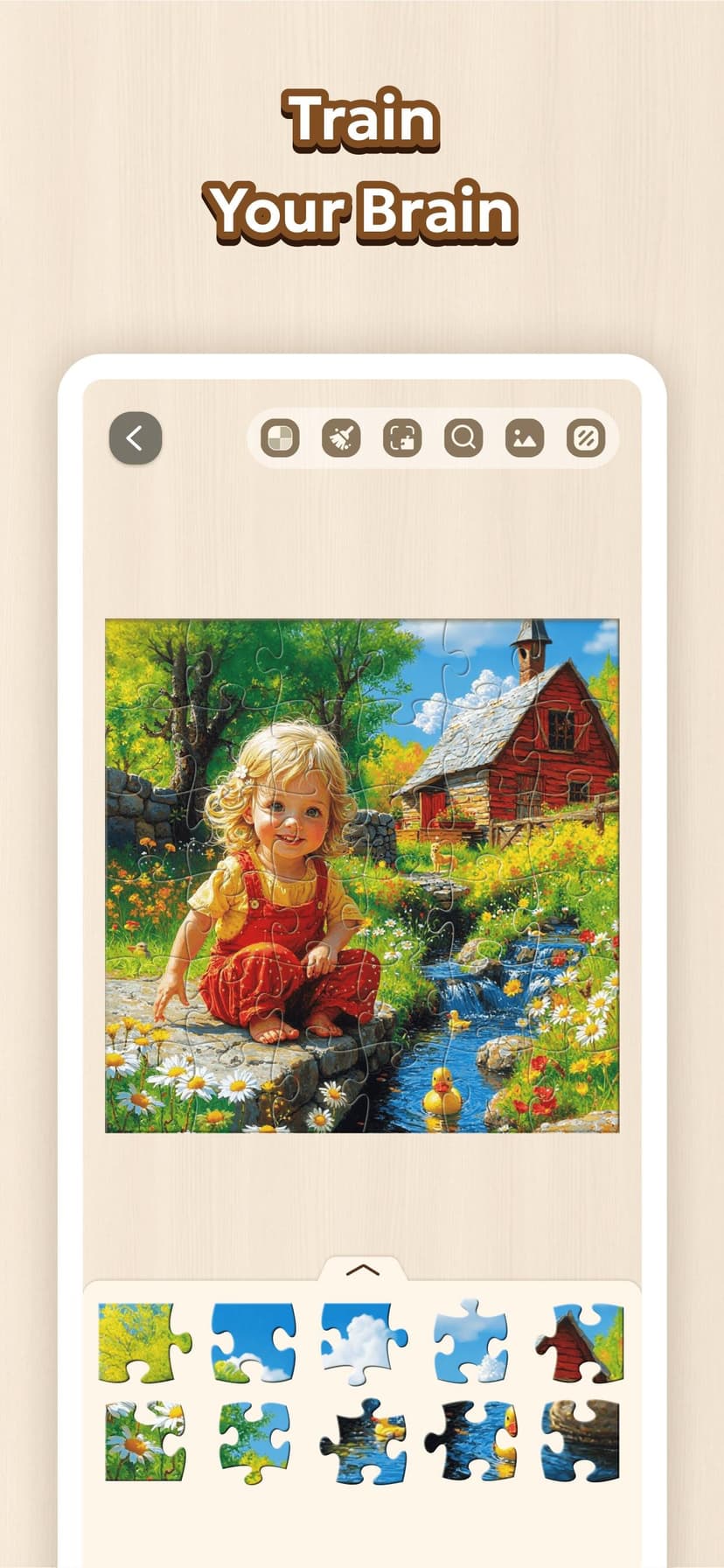 Jigsaw Puzzle - Countryside screenshot 3 - screenshot
