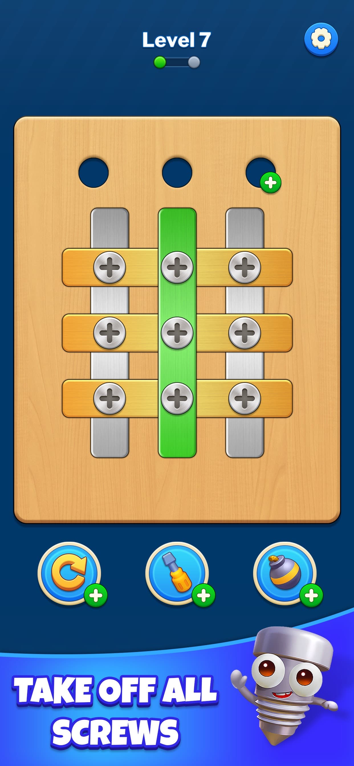 Screw Sort: Nuts Bolts Puzzle screenshot 1 - screenshot