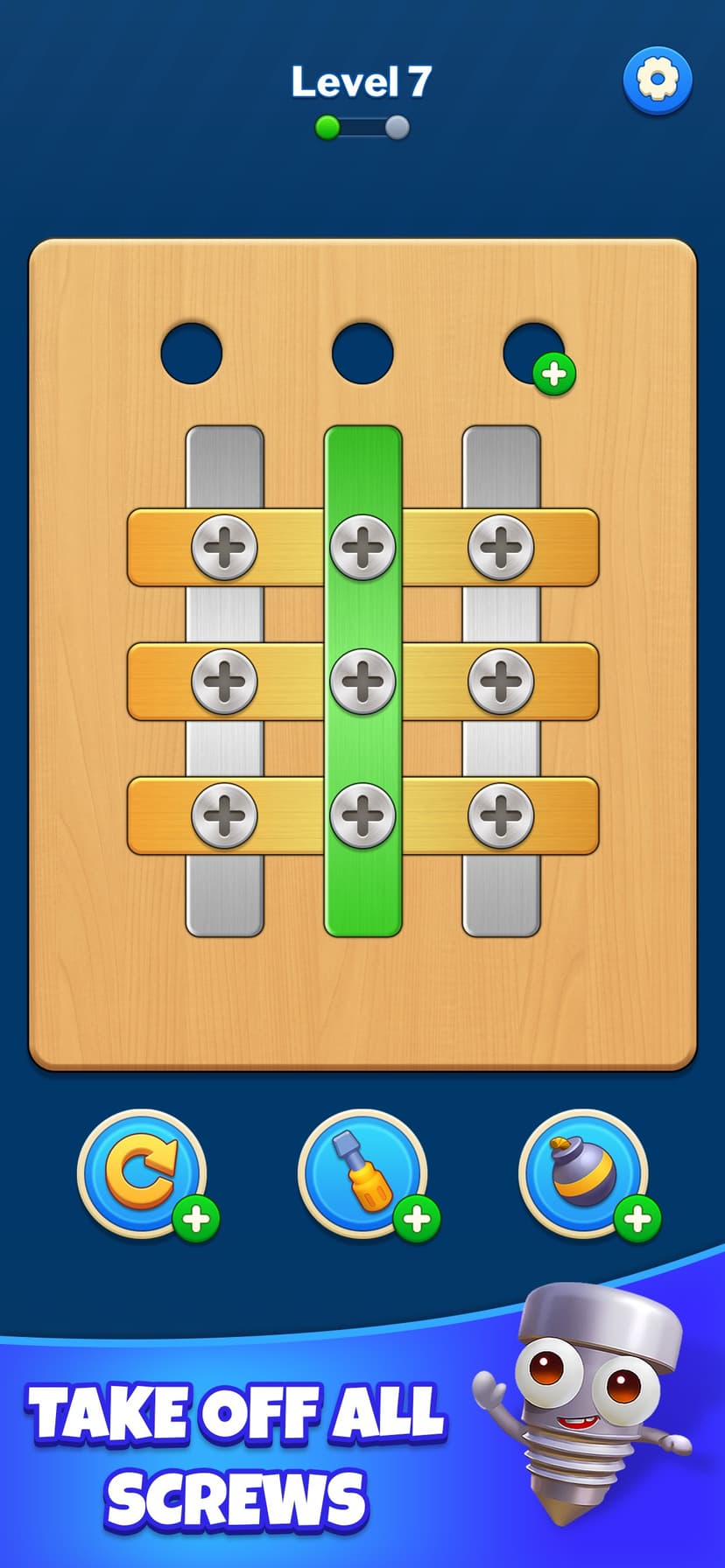 Screw Sort: Nuts Bolts Puzzle screenshot 1 - screenshot