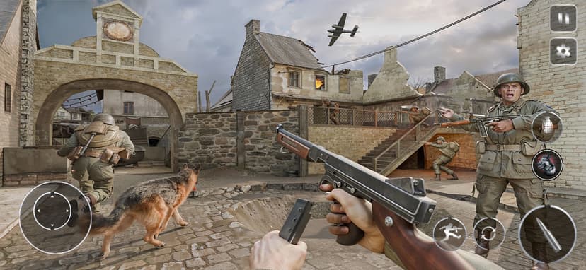 World war 2 : Call of courage screenshot 1 - screenshot