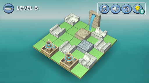 Flow Water Fountain 3D Puzzle screenshot 2 - screenshot