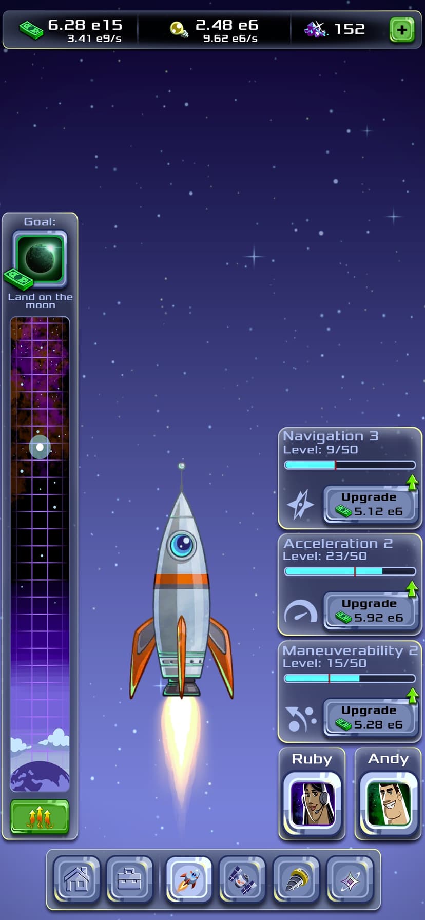 Idle Space Company screenshot 1 - screenshot
